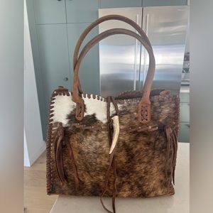 Cowhide leather bag